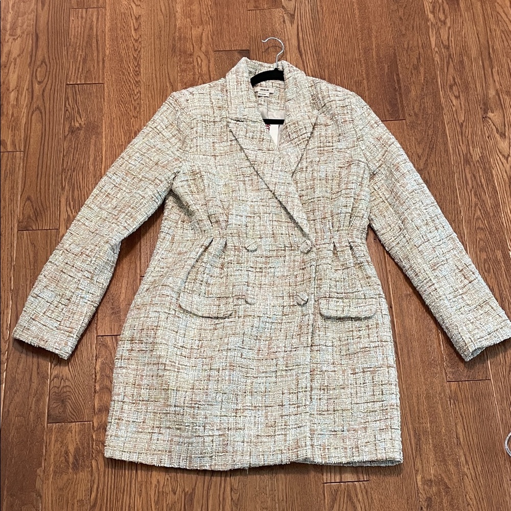 Jason Wu Cream Tweed Blazer